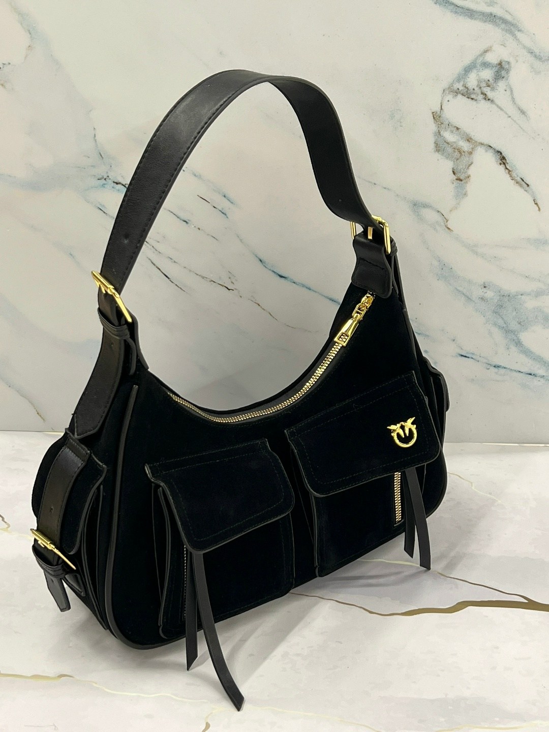 сумка женская pinko,сумка замшевая pinko черная,сумка женская pinko пинко из замши люкс,pinko сумка,сумка замшевая