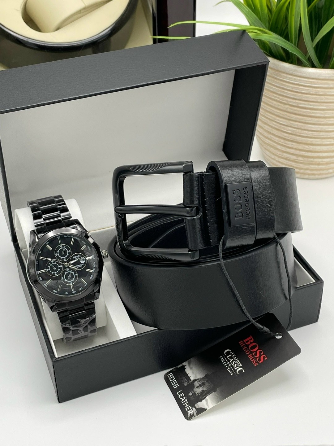 мужской подарочный набор,набор мужской,подарочные наборы для мужчин,подарочный набор часы ремень,набор часы