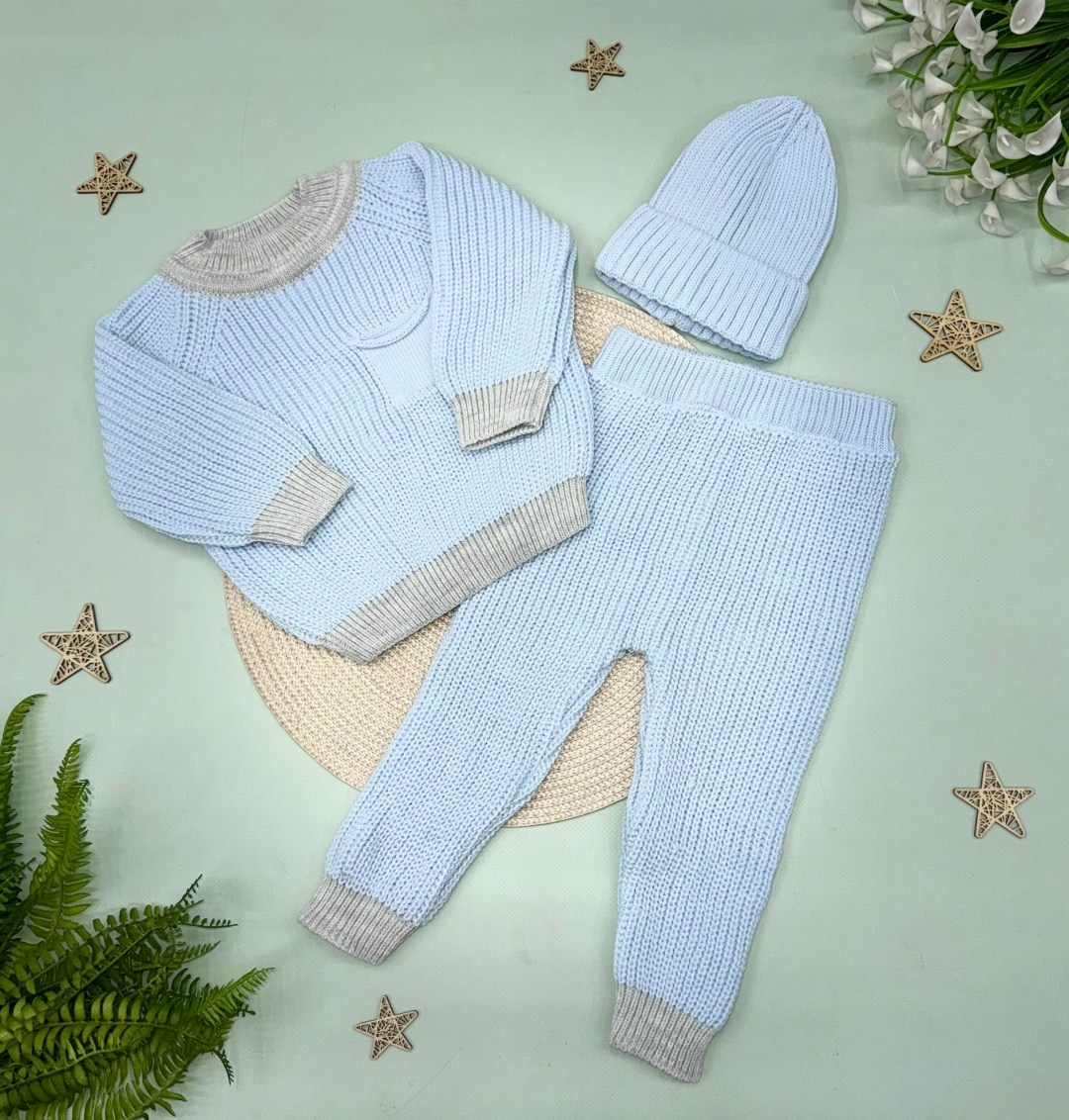 шерстяные костюмы для малышей,вязаный костюм для новорожденного малыша жанэт,штанишки для новорожденного,вязаный комплект,вязаный костюм тройка для новорожденного малыша утепленный жанэт