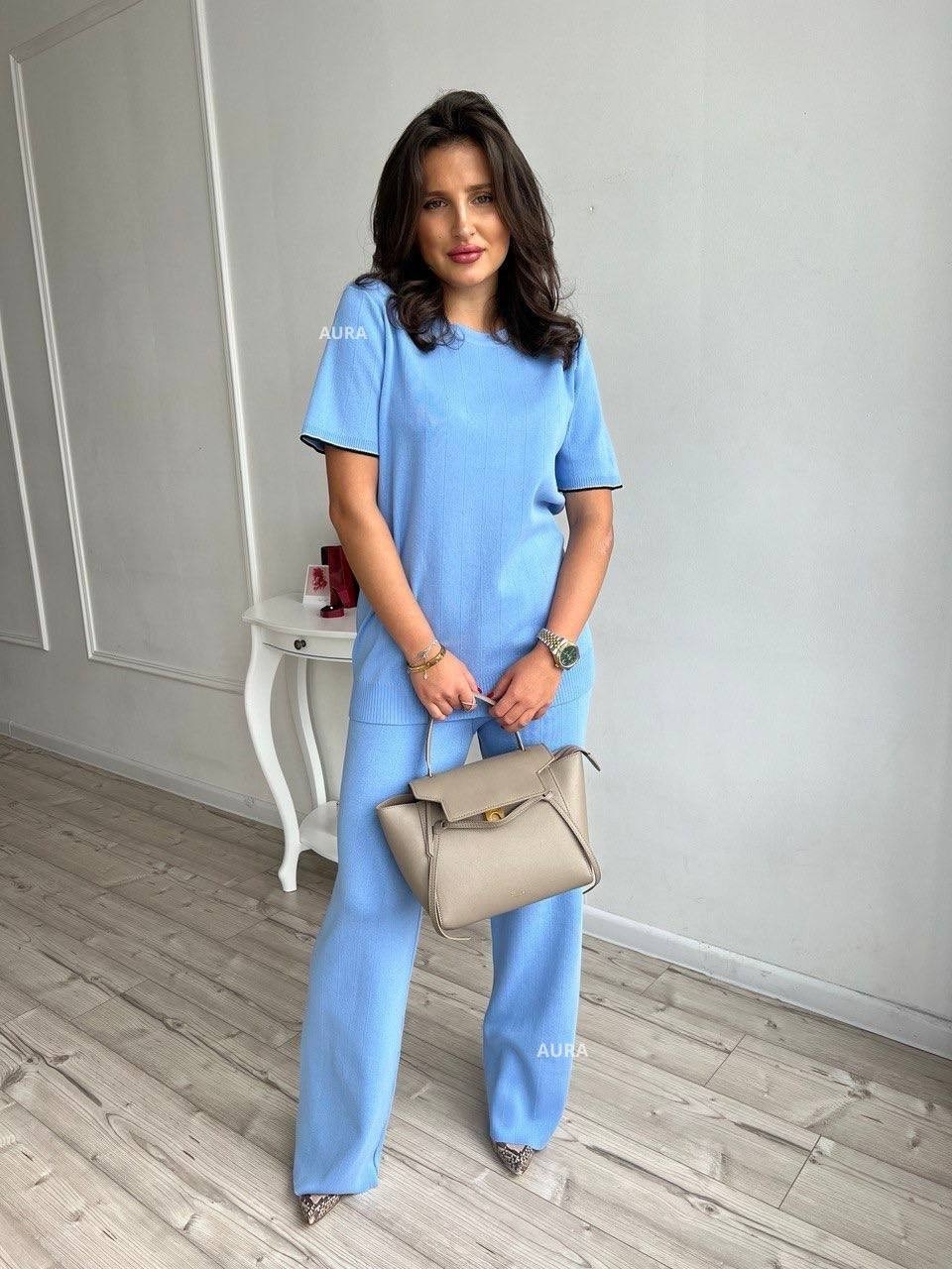 костюм женский,стильные костюмы,костюм с брюками,костюм белый,трикотажный костюм