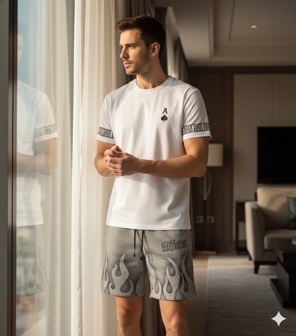 мужская мода,мужские комплекты,одежда для мужчин,,мужской спортивный костюм с шортами