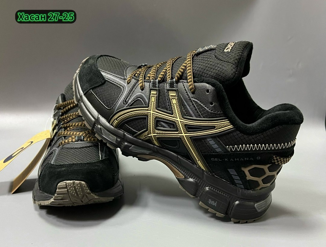 кроссовки asics gel-kahana 8,кроссовки мужские asics gel-kahana 8,кроссовки asics,мужские кроссовки asics,мужские летние кроссовки asics gel kahana 8 с черным золотом