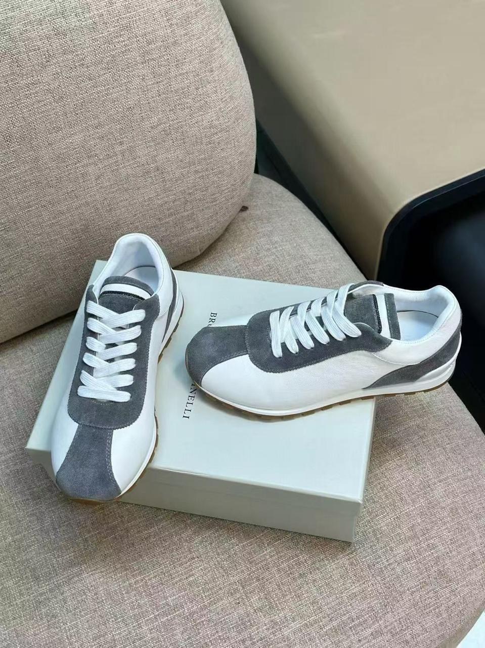 brunello cucinelli кроссовки,кожаные кроссовки brunello cucinelli,комбинированные кроссовки brunello cucinelli,кеды brunello cucinelli,