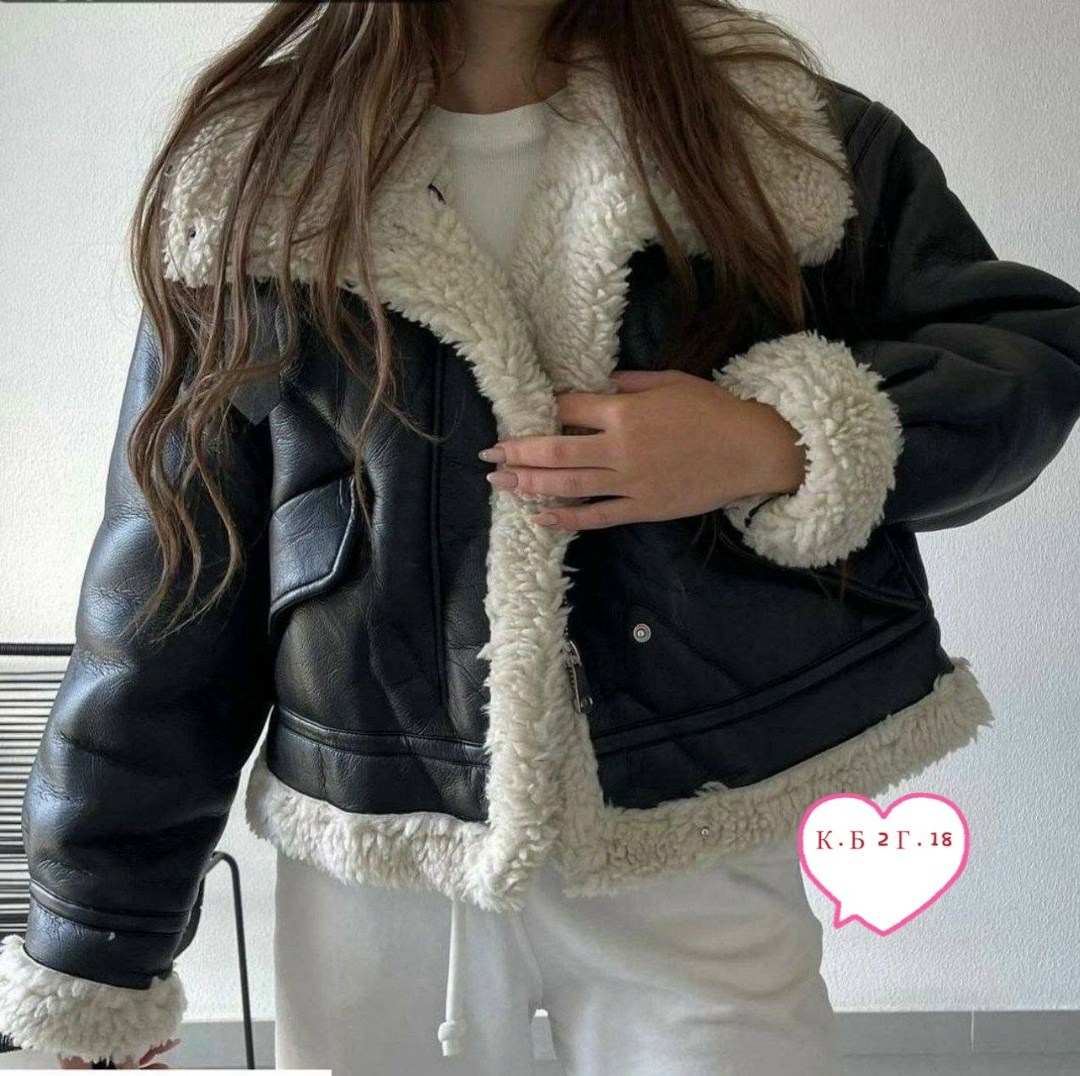 дубленка женская,дубленка авиатор женская куртка,дубленка,женская куртка из искусственной кожи,куртка кожаная женская
