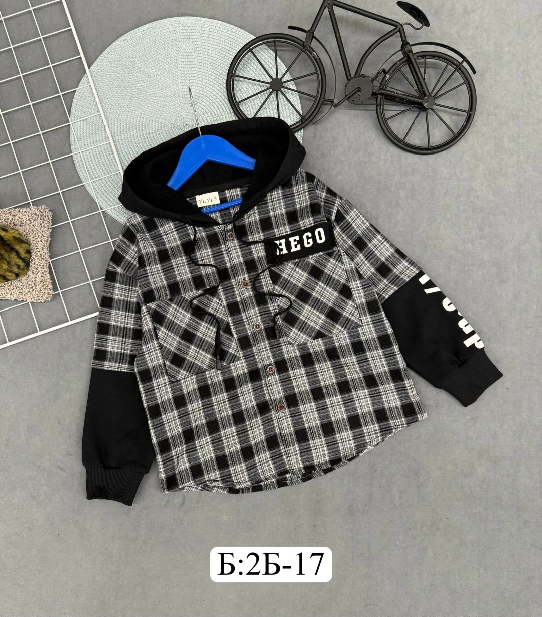 рубашка с капюшоном,рубашка в клетку с капюшоном,рубашка для мальчика,рубашка детская,рубашка с капюшоном для мальчика