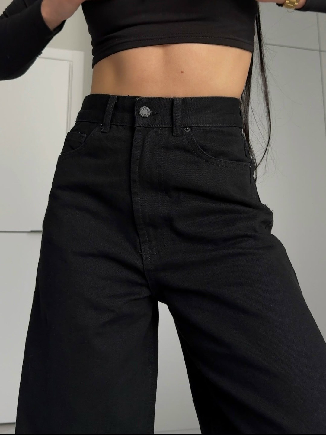 джинсы чёрные,широкие чёрные джинсы,джинсы трубы,женские джинсы,джинсы женские широкие