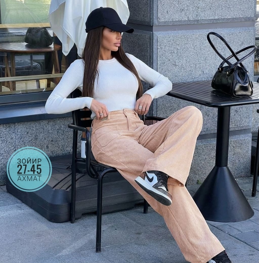 брюки свободные женские,брюки свободные,брюки трикотажные,женские длинные вельветовые штаны с высокой талией,брюки женские