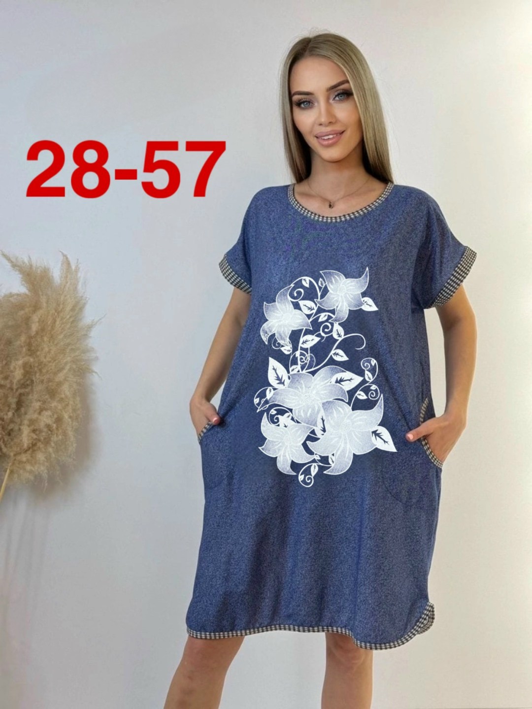 женская туника,туника домашняя женская,туника женская платье женское,туника домашняя платье больших размеров thor 6868,платье туника