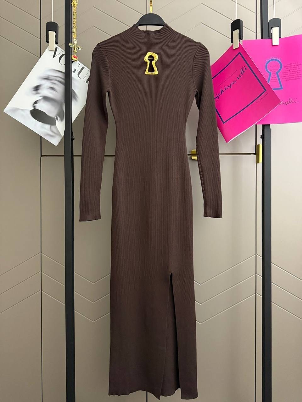 платье женское,теплые платья,вязаные платья,трикотажное платье,платье трикотажное с разрезом emberens