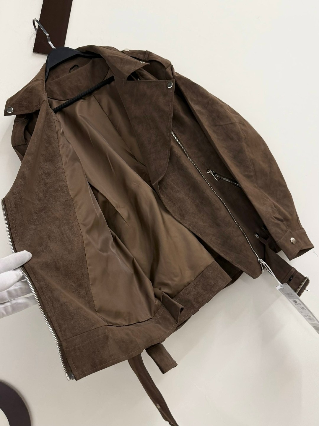 замшевая куртка косуха pull&bear с бахрамой,куртка косуха,замшевая куртка,куртка женская,косуха замшевая