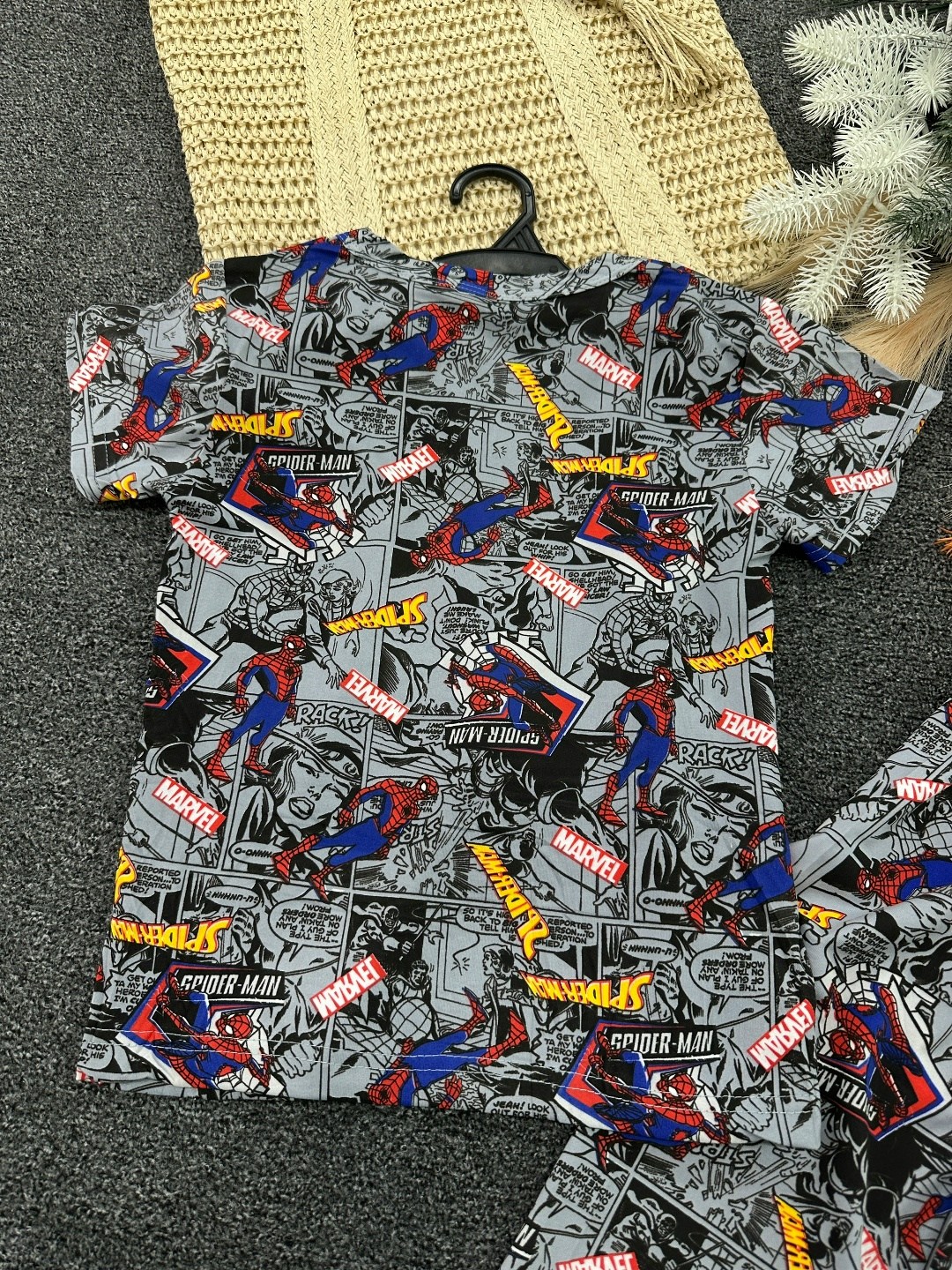 пижама для мальчика,пижама человек паук для мальчика,пижама комплект,пижама детская,пижама домашний одежда