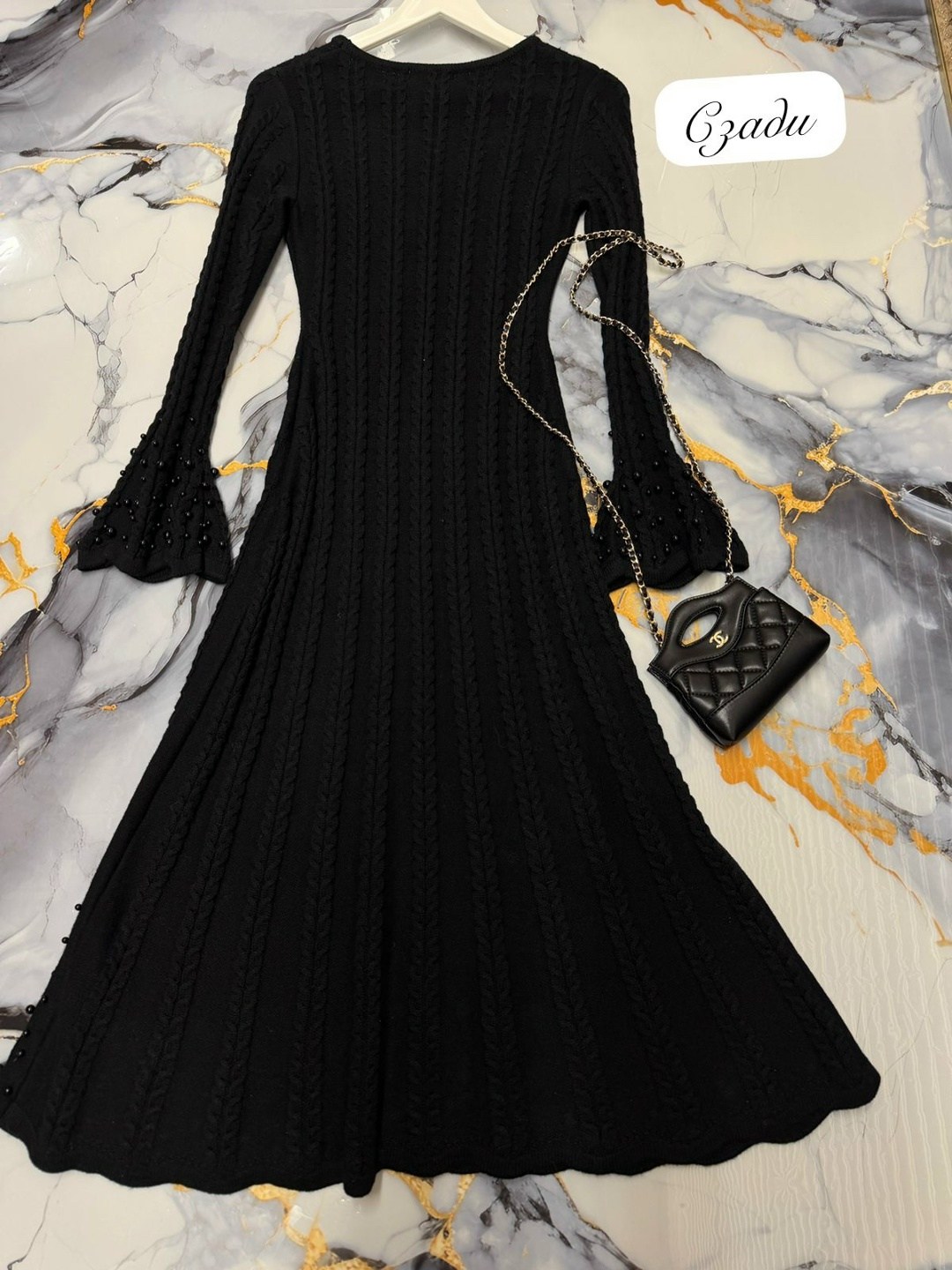 трикотажное платье,платье женское,платье,трикотажное платье черное,шерстяное платье
