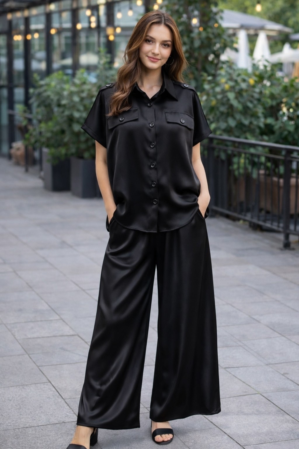 брючный костюм,костюм с брюками палаццо,брючный комплект,костюм женский брючный,костюм с брюками