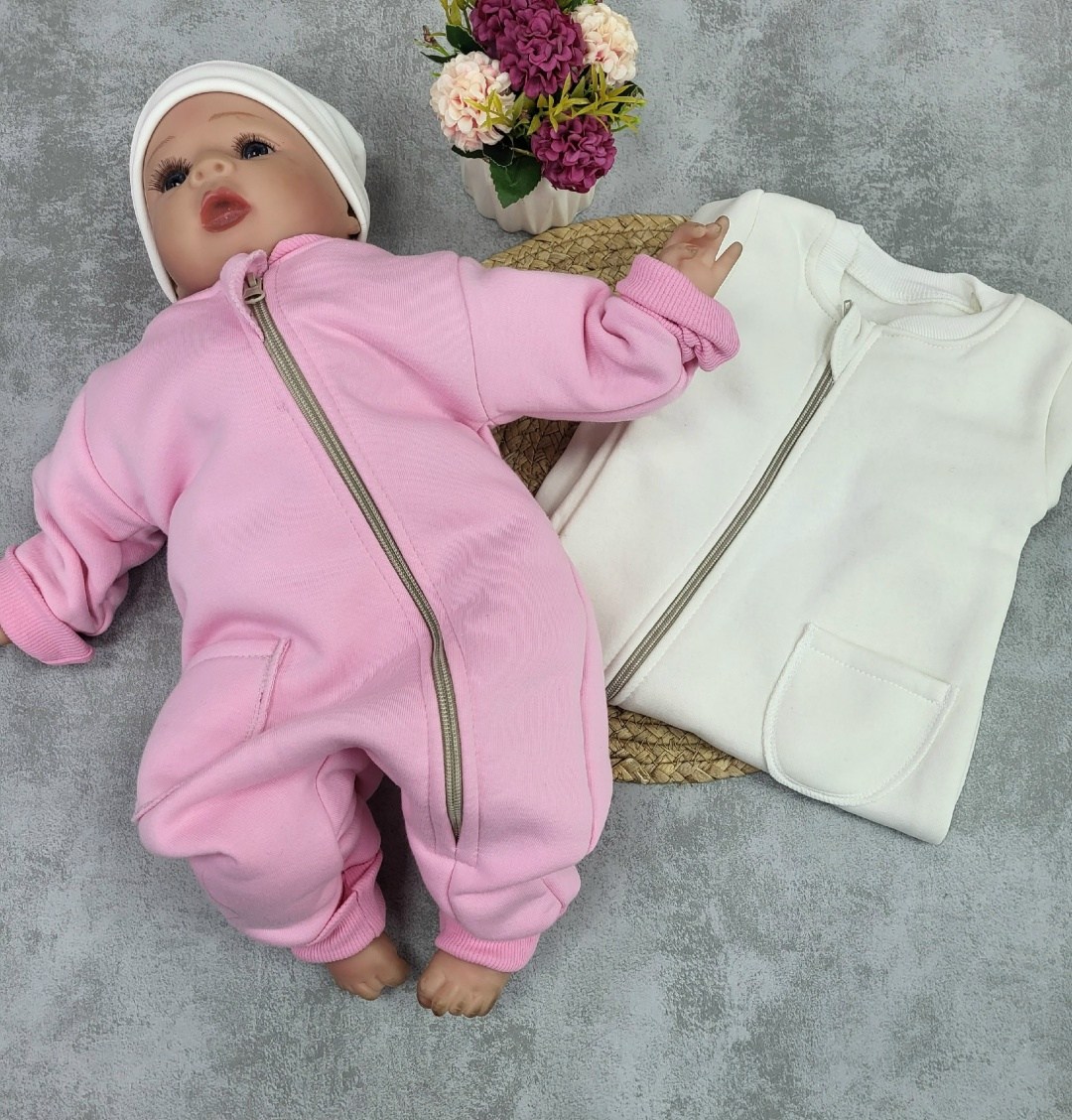 комбинезон из футера детский,комбинезон для новорожденных из футера с начесом,утепленный комбинезон,комбинезон детский,детский комбинезон с начесом