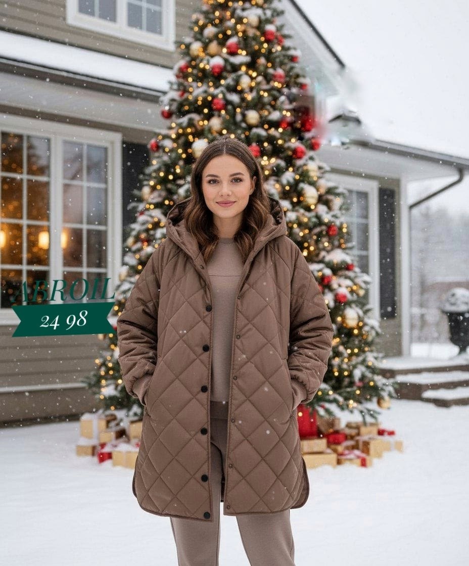 зимнее стеганое пальто,удлиненная куртка,утепленное пальто,стеганое пальто женское,пальто стёганое