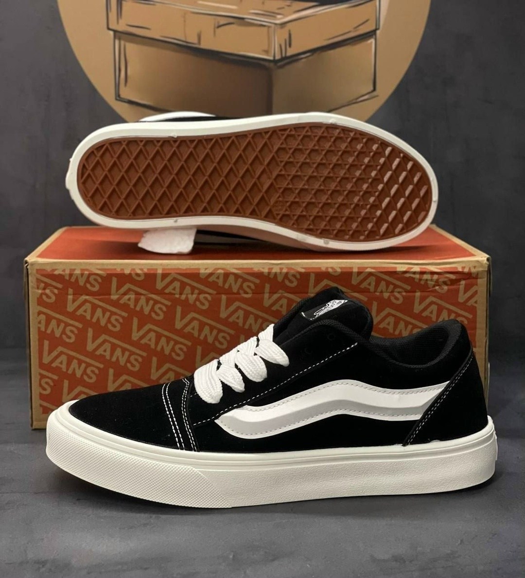 ,кеды vans,кеды,кеды vans old skool black/white,кеды vans old skool