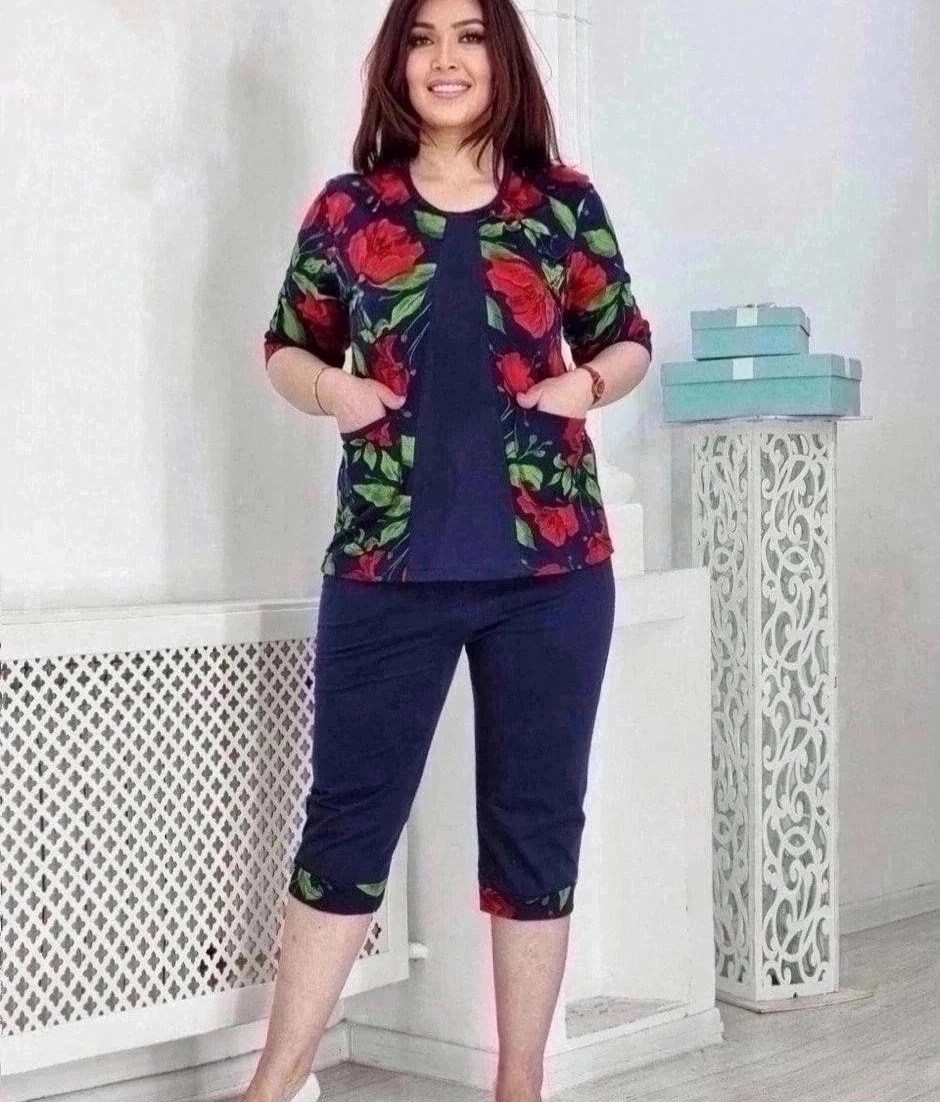 костюм женский домашний с бриджами,женский костюм с бриджами,костюм женский с бриджами домашний большие,домашний костюм с бриджами,костюм с бриджами