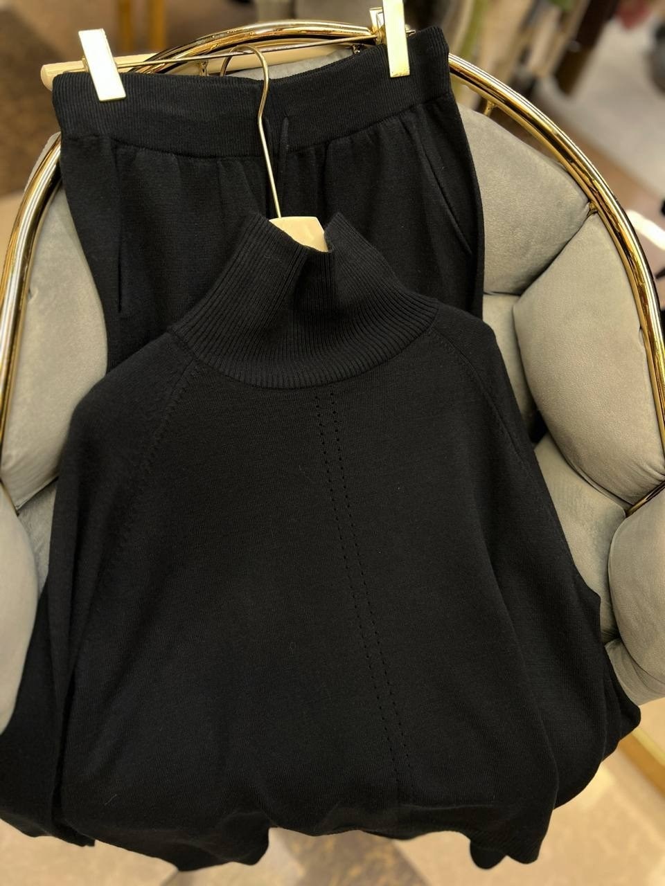 трикотажные костюмы,костюм вязаный брючный,костюм бежевый,трикотажный костюм с брюкам,теплый вязаный костюм