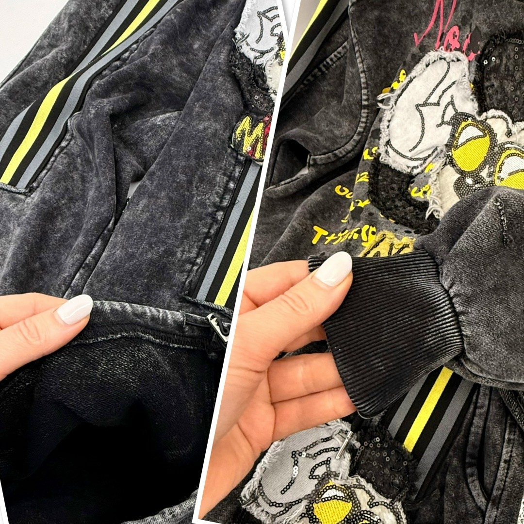 толстовка для девочек,стильный свитшот,комплект для девочек (джемпер, брюки) серый с кроликом,детский костюм,брюки для девочек