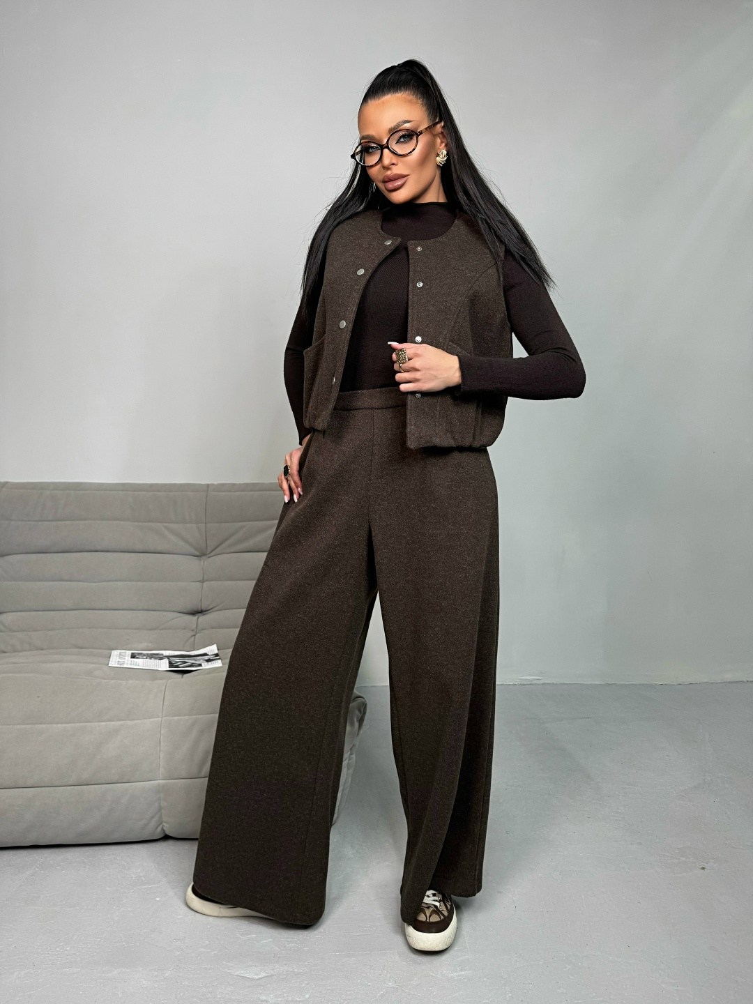 брючный костюм,серый брючный костюм,брючный комплект,костюм брючный женский,костюм брючный тройка