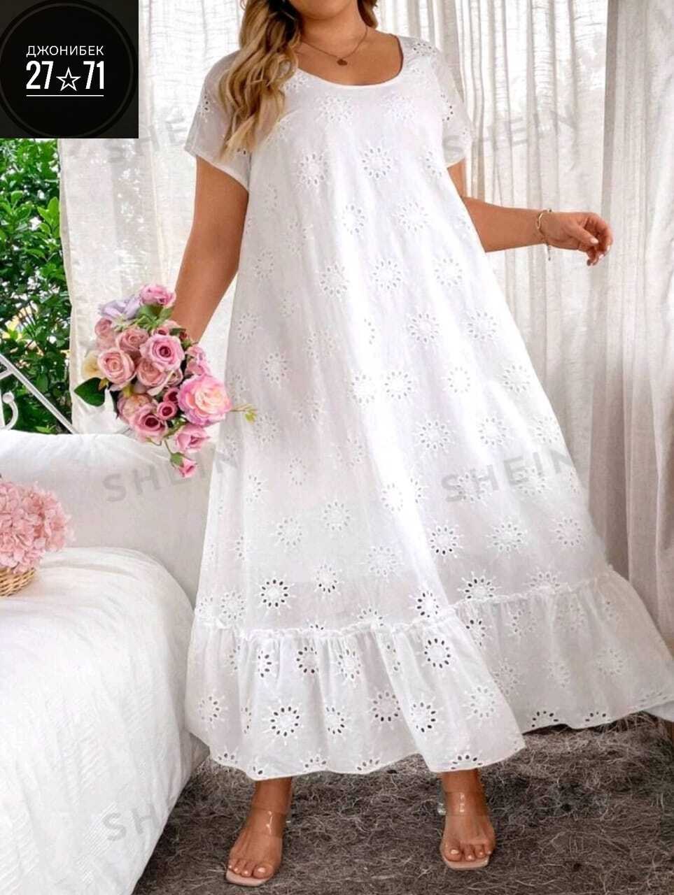 женское платье больших размеров,платье хб,платье кружевное,повседневные платья,платье хб с подкладка