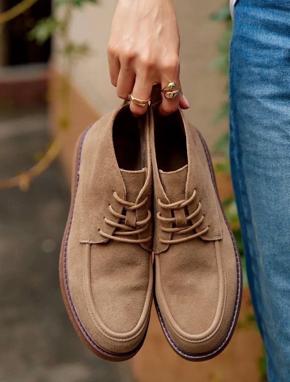 ,ботинки замшевые,ботинки дезерты tendance размер 35 темно-коричневый,ботинки женские,обуви