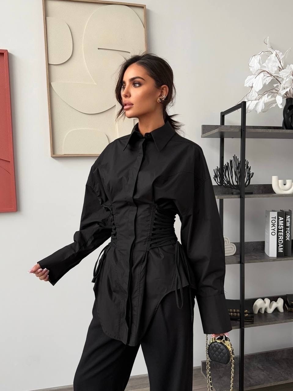 рубашка широкая,рубашка женская,рубашка с поясом,женская блуза,рубашка