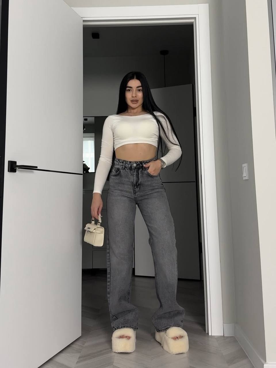 джинсы palazzo king grey арт.487225,джинсы женские,джинсы,штаны джинсы,джинсы широкие