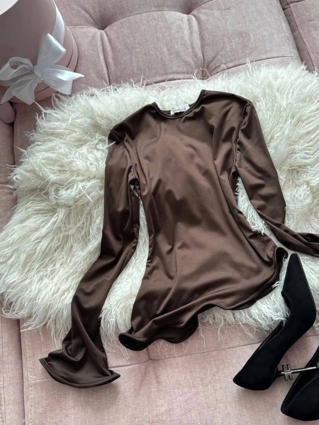 женская кофта,женский укороченный топ с круглым вырезом и расклешенными рукавами,лонгслив красный,женский топ с длинным рукавом