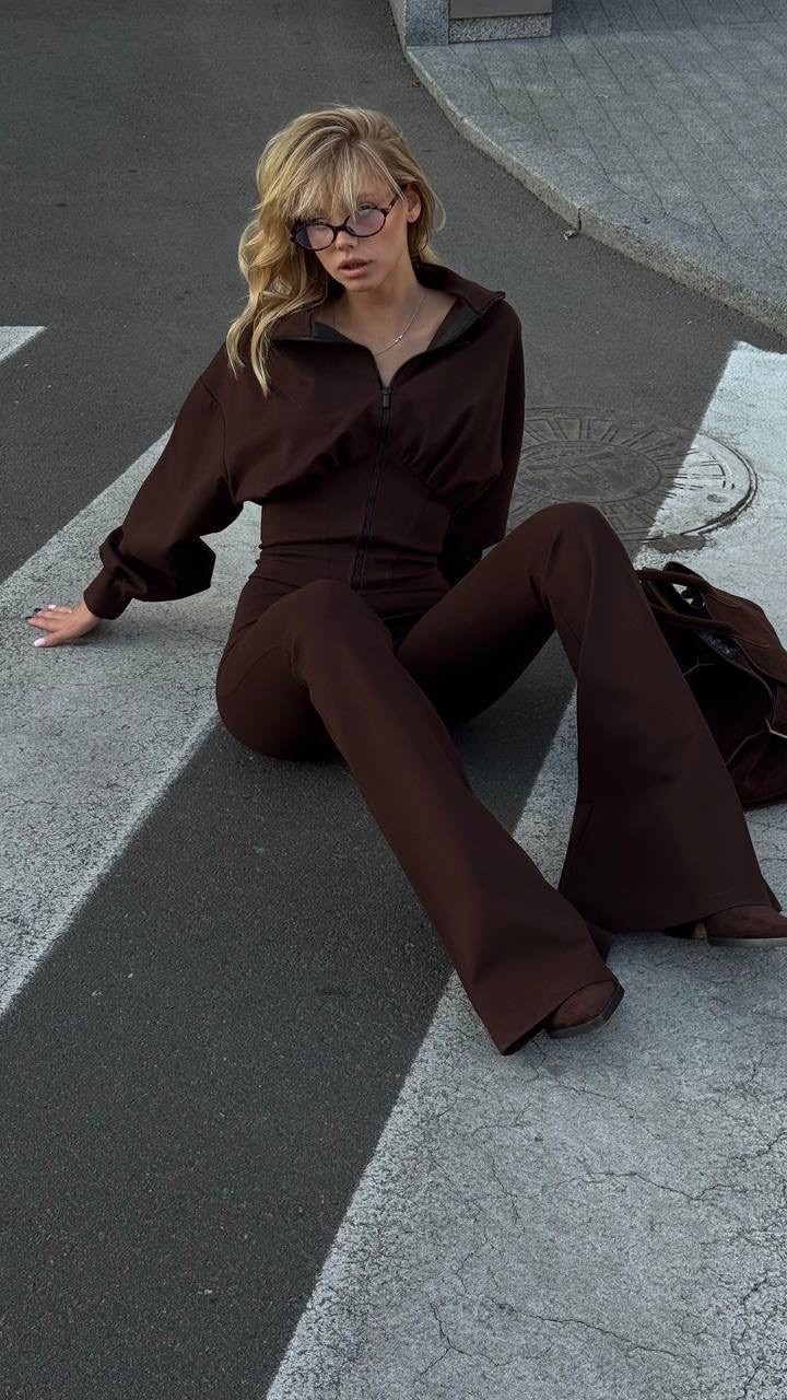 костюм с брюками,костюм с брюками клеш,трикотажный костюм,брюки клеш,костюм двойка кашемир