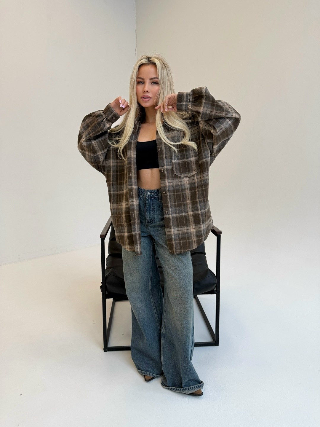 рубашка в клетку оверсайз удлиненная 2e_brand,рубашка в клетку оверсайз удлиненная,рубашка женская в клетку оверсайз,рубашка в клетку оверсайз на кнопках,рубашка в клетку оверсайз удлиненная mono vy