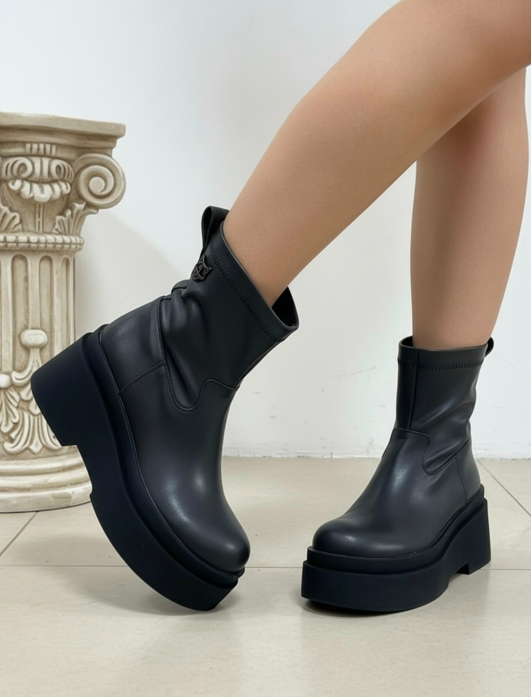 ботинки демисезонные на высокой платформе matmazel,ботинки на платформе,ботинки на платформе демисезонные,,женские ботинки