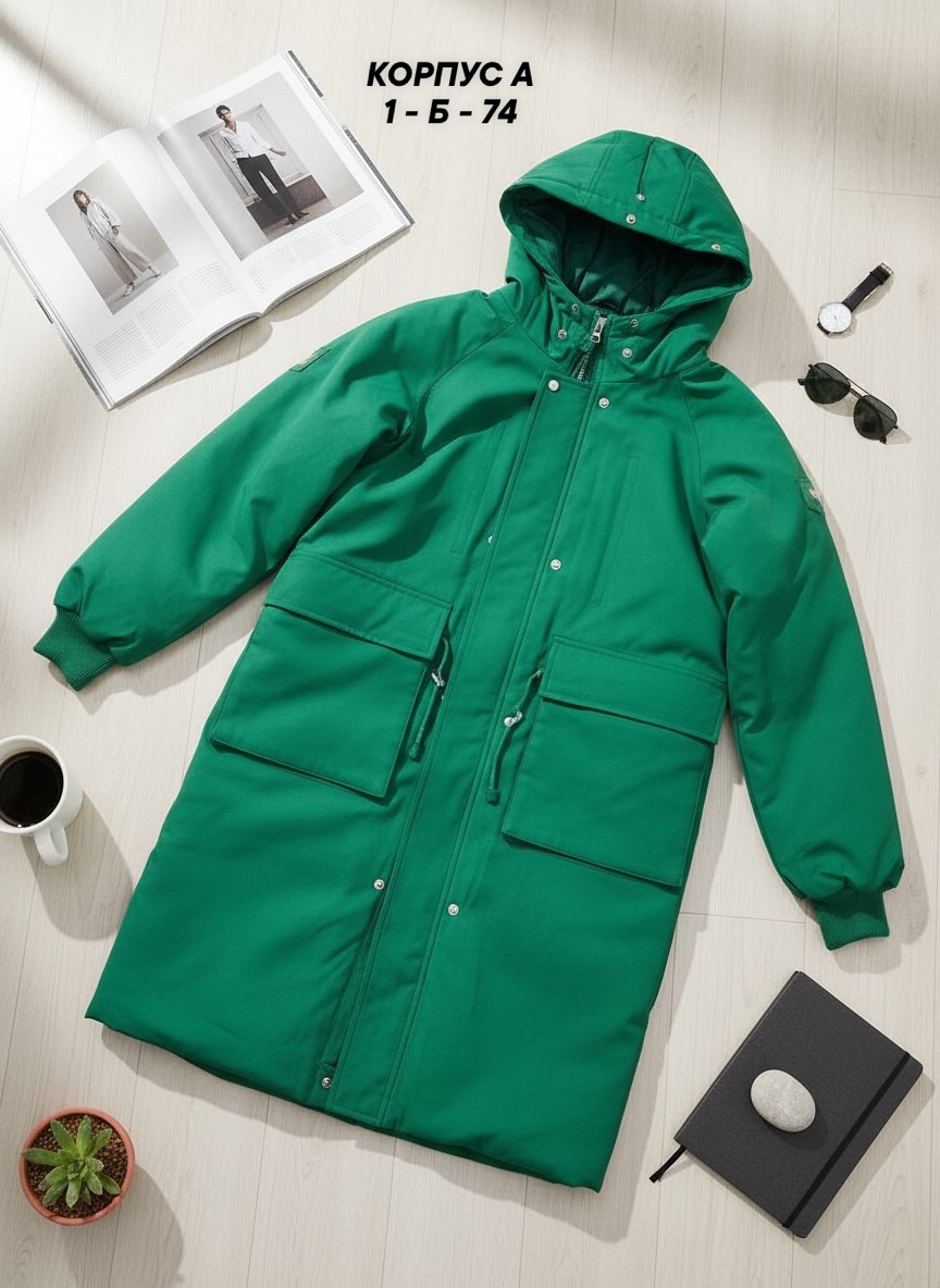 пуховик женский серо-голубой,женский пуховик,куртка зимняя женская,куртка зимняя женская удлиненная,серо-голубой пуховик женский hoops