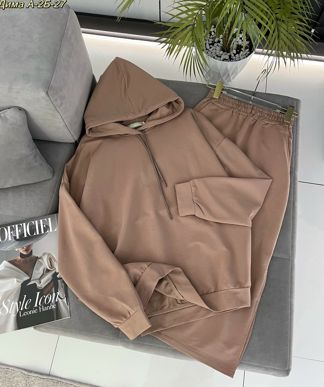 спортивный костюм,костюм женский спортивный толстовка и штаны арт. 1139357,женский спортивный костюм,костюм бежевый,костюм на флисе