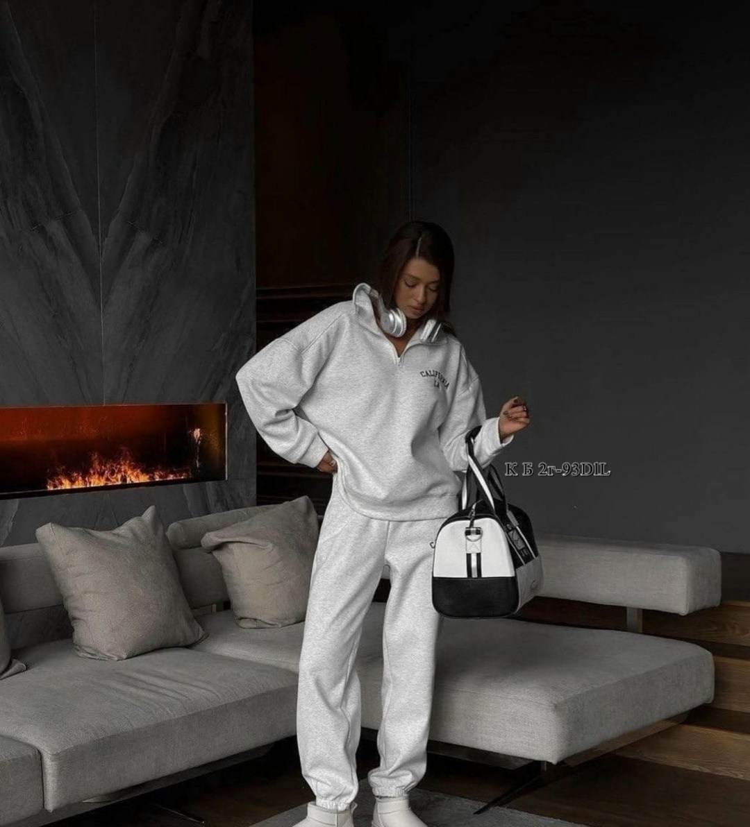 спортивный костюм женский на флисе с зип худи kopul,спортивный костюм,спортивный костюм женский на флисе с зип худи kopul цвет серый меланж,спортивный костюм женский на флисе,спортивный костюм женский