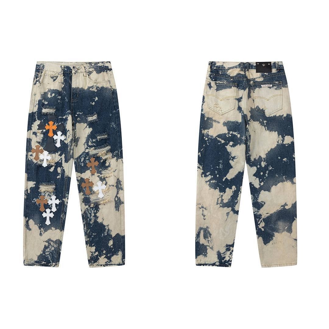 джинсы широкие мужские,брюки джинсовые,джинсы dolce gabbana,джинсы брюки,брюки с принтом