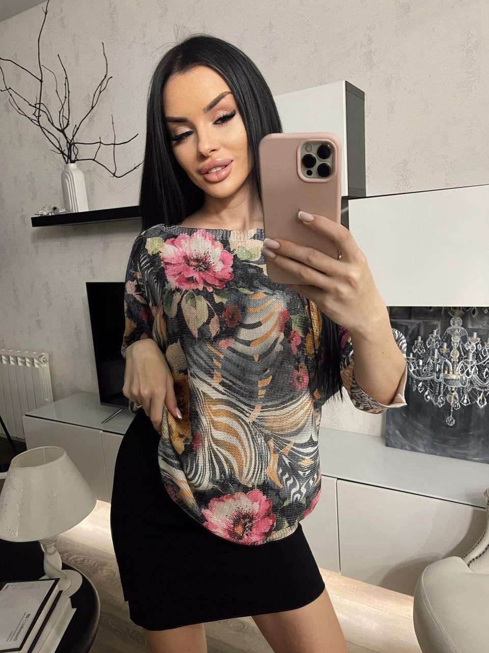 кофточка,свитшот со стразами,кофта со стразами gappar,одежда женская