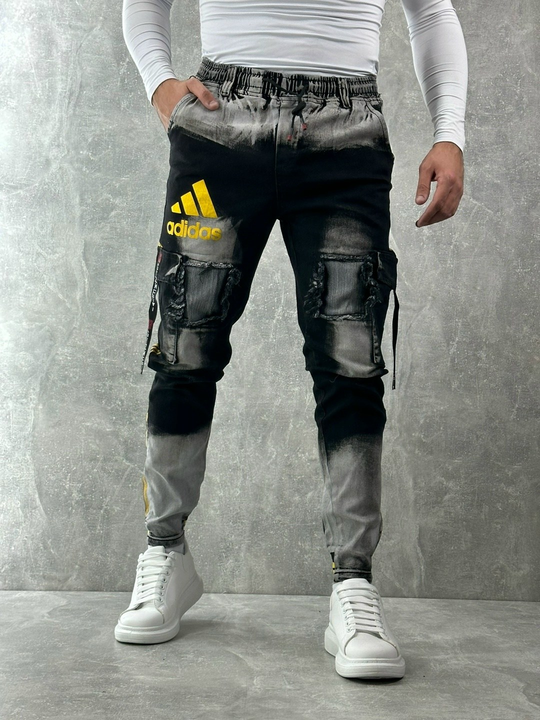 джинсы мужские,джинсы адидас мужские,джоггеры джинсовые,мужские зауженные джинсы,джинсы джоггеры