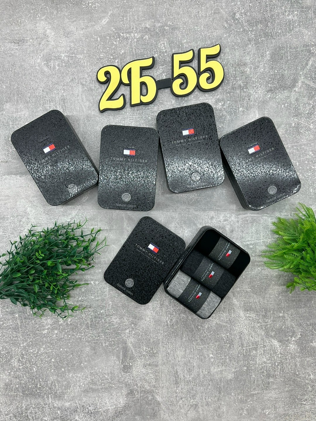 носки мужские набор в подарочной упаковке 6 шт. tommy hilfiger,мужские носки 6 пар в коробке,мужской набор носков,набор мужских носков tommy hilfiger,набор носков томми хилфигер в коробке