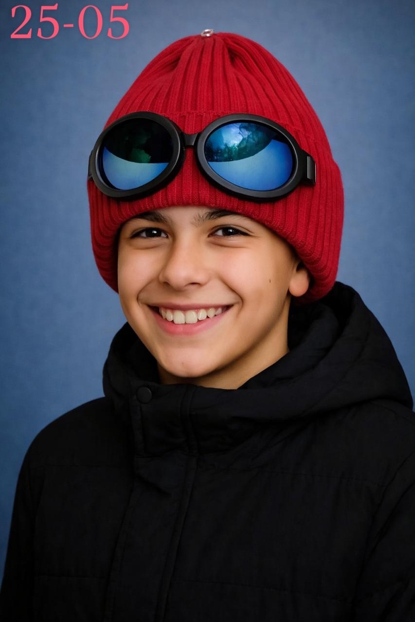 шапка для мальчика,ребенок,зимняя шапка для мальчика,куртка для мальчика,шапка бини зимняя демисезонная с линзами с очками