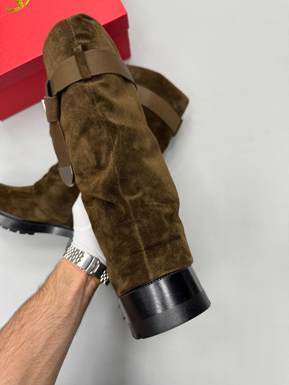 ,сапоги jimmy choo biker boots,женские сапоги,замшевые сапоги,полусапоги