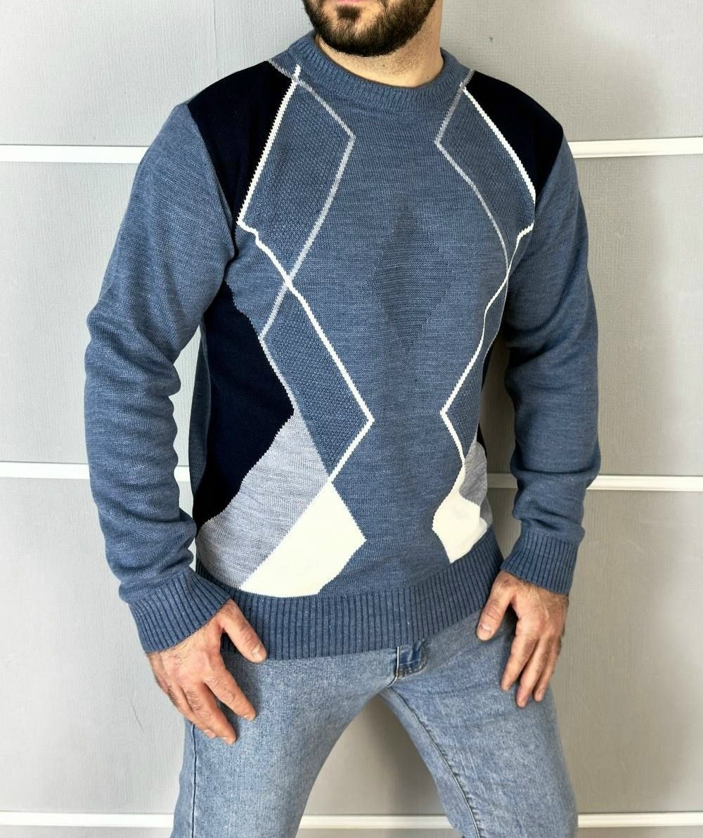 мужской джемпер,свитер джемпер,кофта голубая,кофта свитер,свитер