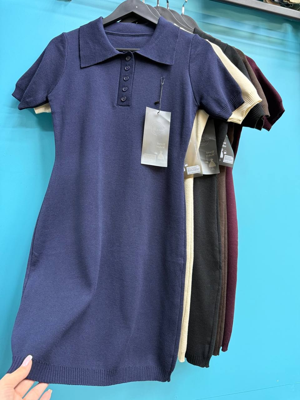 платье трикотажная,трикотажное платье поло,поло платье женское,женская кофта,шерстяное платье