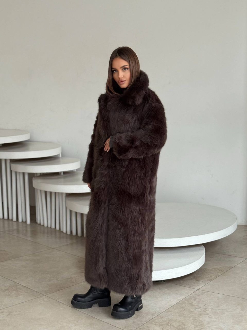 шубка серая,шуба,серая шуба,искусственная шуба,женская шуба