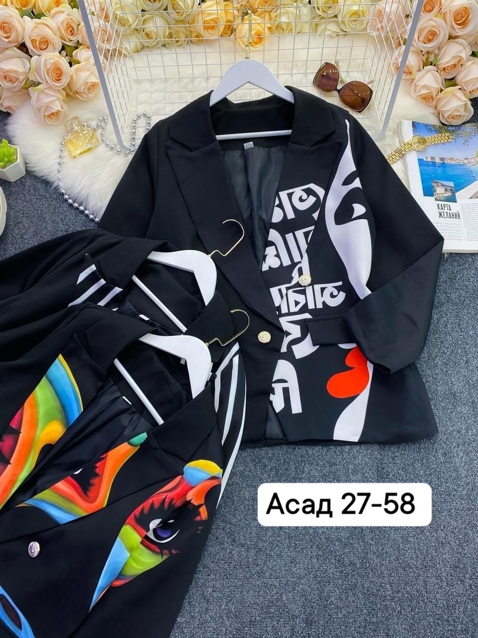 женская мода,женские костюмы,пиджак с принтом,пиджак женский,стильный пиджак