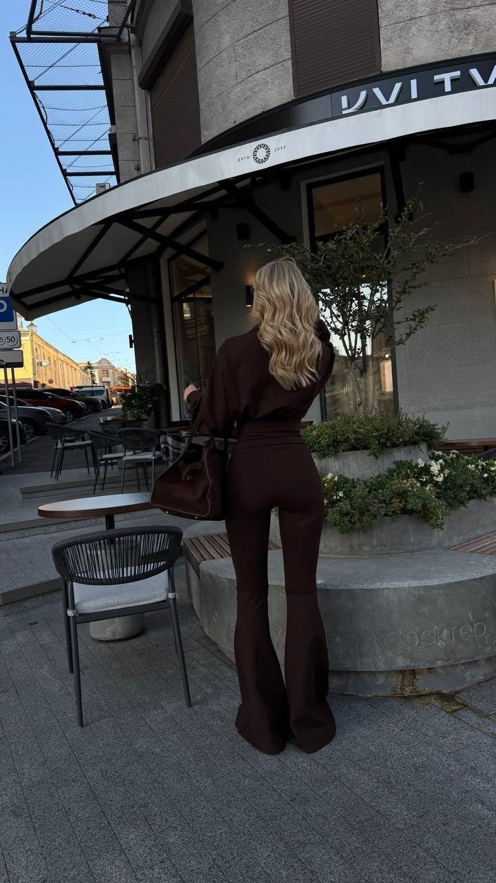 костюм с брюками,костюм с брюками клеш,трикотажный костюм,брюки клеш,костюм двойка кашемир