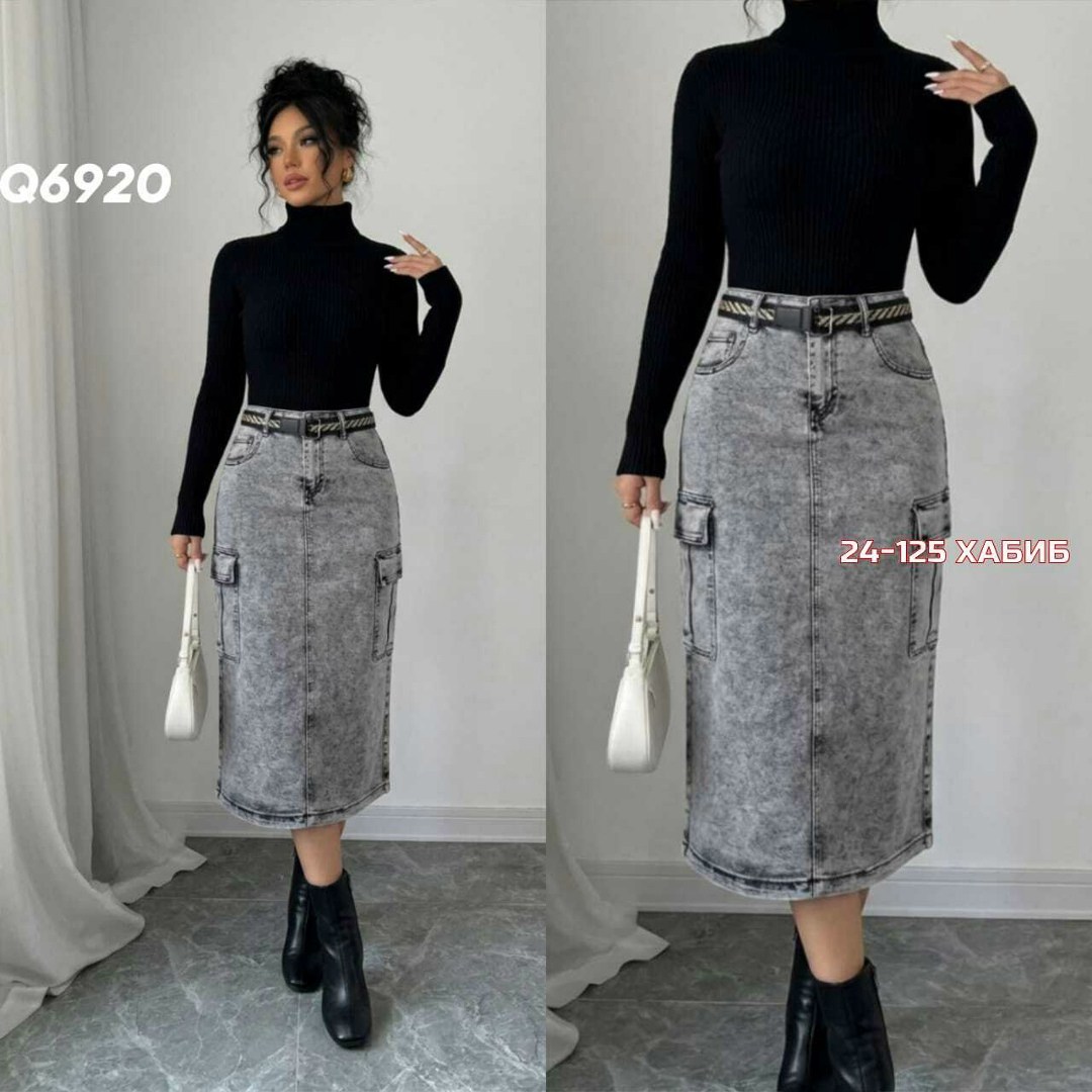 юбка джинсовая женская,юбка джинсовая,юбка джинс,юбка миди джинсовая,юбка миди джинсовая с разрезом спереди