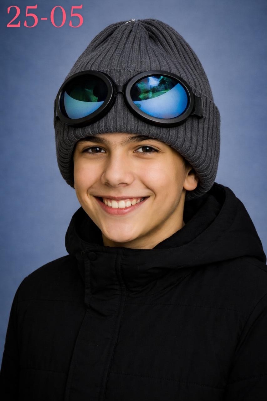 шапка для мальчика,ребенок,зимняя шапка для мальчика,куртка для мальчика,шапка бини зимняя демисезонная с линзами с очками