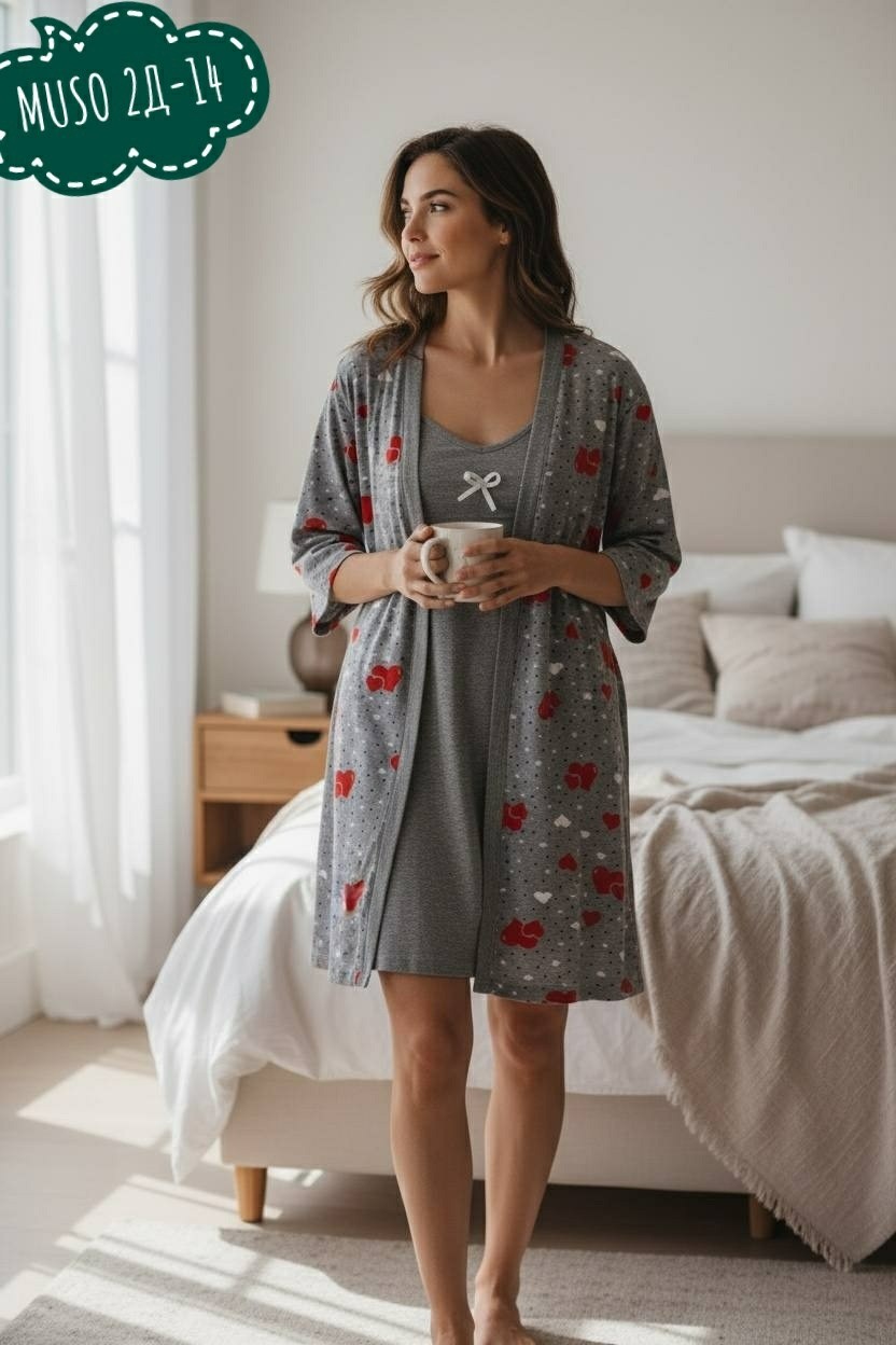 комплект халат сорочка,халат и сорочка для беременных и кормящих,комплект халат,халат и сорочка для беременных,халат и сорочка для беременных и кормящих в роддом