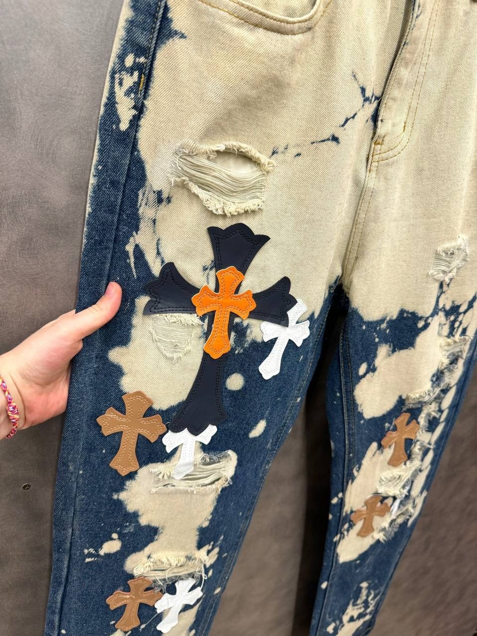 джинсы широкие мужские,брюки джинсовые,джинсы dolce gabbana,джинсы брюки,брюки с принтом